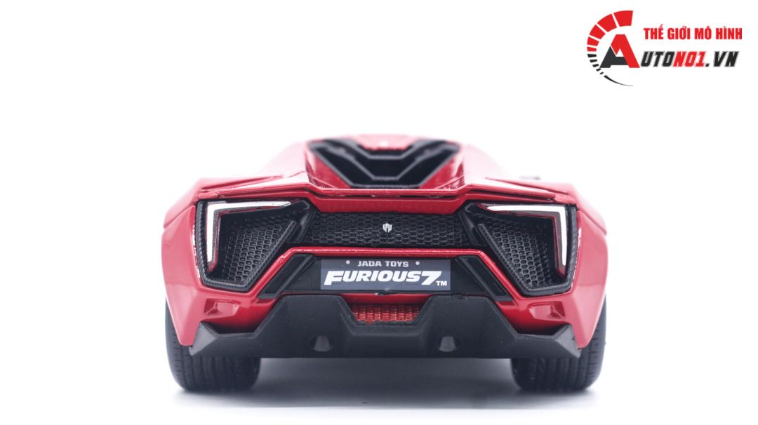  Mô hình xe Fast & Furious FF Lykan Hypersport 1:24 Jada OT090 