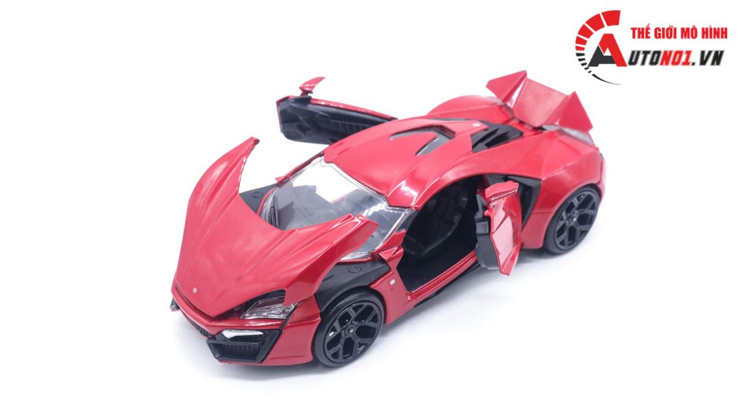  Mô hình xe Fast & Furious FF Lykan Hypersport 1:24 Jada OT090 