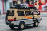  Mô hình xe Mitsubishi Delica Van Guide Offroad full open - có phụ kiện tỉ lệ 1:24 Chimei Model OT24052 