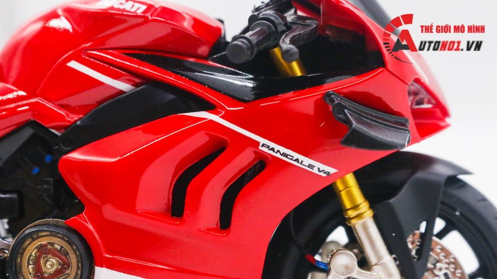  Mô hình xe độ Ducati Superleggera V4 độ nồi khô tỉ Lệ 1:12 Autono1 Alloy D223T 