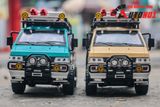  Mô hình xe Mitsubishi Delica Van Guide Offroad full open - có phụ kiện tỉ lệ 1:24 Chimei Model OT24052 