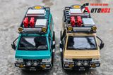  Mô hình xe Mitsubishi Delica Van Guide Offroad full open - có phụ kiện tỉ lệ 1:24 Chimei Model OT24052 