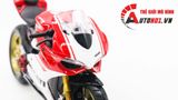  Mô hình siêu xe Ducati 1299 Panigale S Custom 50th Anniversary Red White V1 độ nồi 1:12 Autono1 D221D 