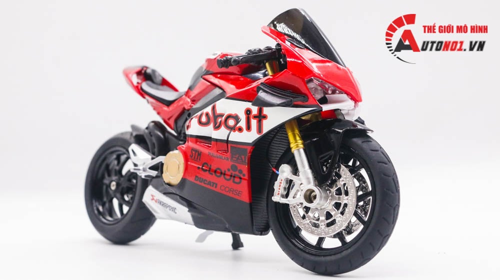  Mô hình xe độ Ducati V4 Aruba.It tỉ Lệ 1:12 Autono1 D222N 