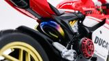  Mô hình siêu xe Ducati 1299 Panigale S Custom 50th Anniversary Red White V1 độ nồi 1:12 Autono1 D221D 