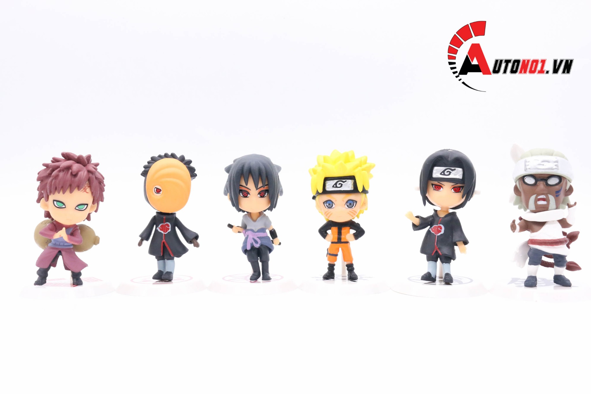 MÔ HÌNH NHÂN VẬT NARUTO SET 6 CON 6CM 6043