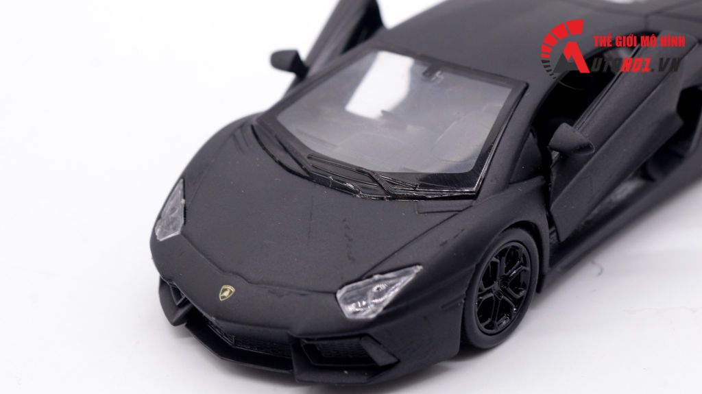 MÔ HÌNH LAMBORGHINI AVENTADOR 700-4 BLACK 1:36 WELLY 4740