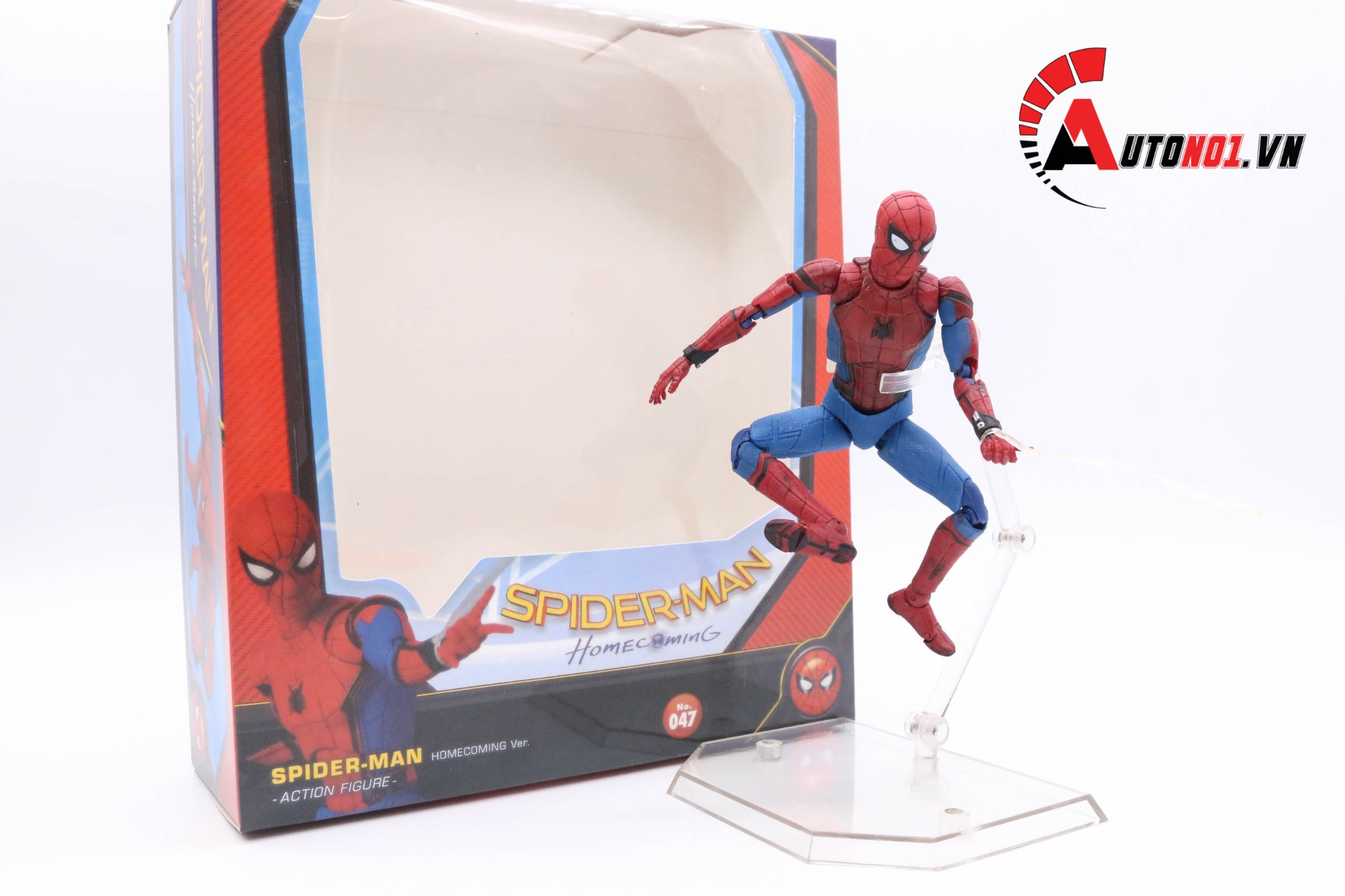 MÔ HÌNH NHÂN VẬT MARVEL SPIDERMAN 12CM 6046