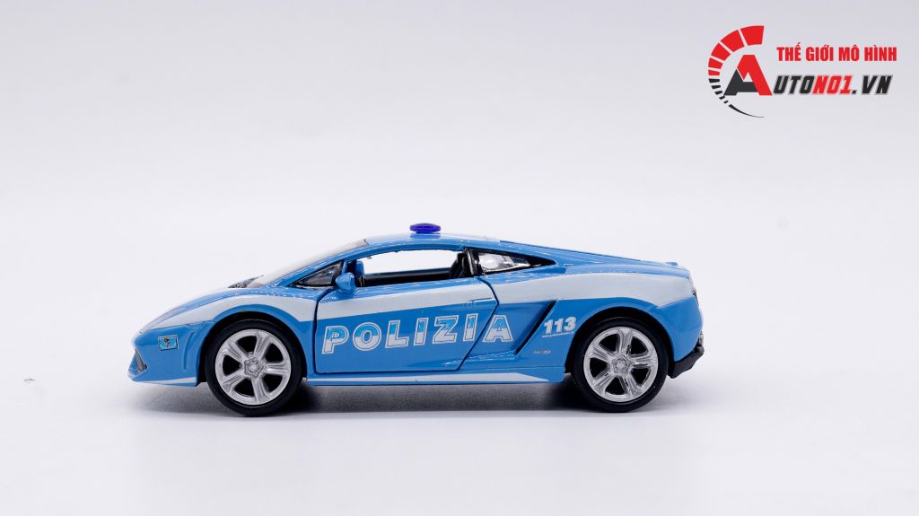 MÔ HÌNH XE LAMBORGHINI GALLARDO LP560-4 POLICE 1:36 WELLY 4811