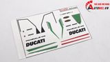  Decal nước độ Ducati V4 Tricolor dán cho mọi nền màu tỉ lệ 1:12 Autono1 DC600B 
