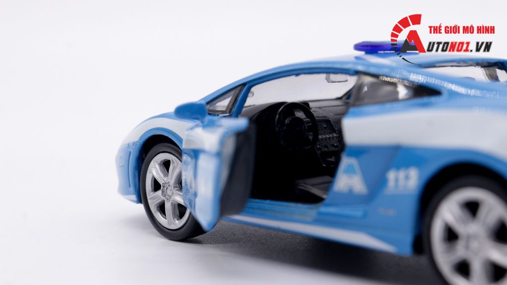 MÔ HÌNH XE LAMBORGHINI GALLARDO LP560-4 POLICE 1:36 WELLY 4811