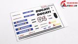  Decal nước độ Ducati V4S Advance tỉ lệ 1:12 Autono1 DC600C 