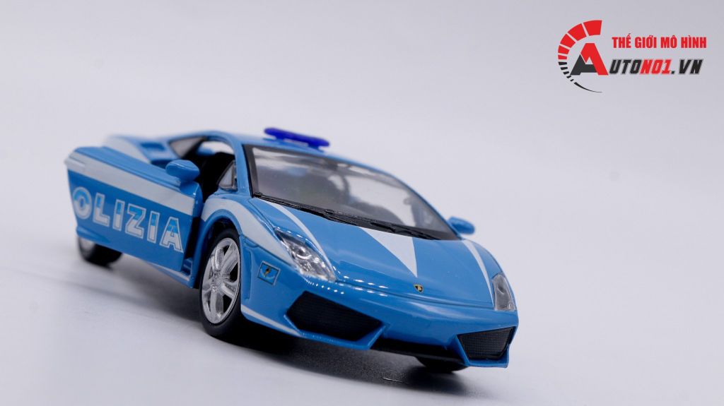 MÔ HÌNH XE LAMBORGHINI GALLARDO LP560-4 POLICE 1:36 WELLY 4811