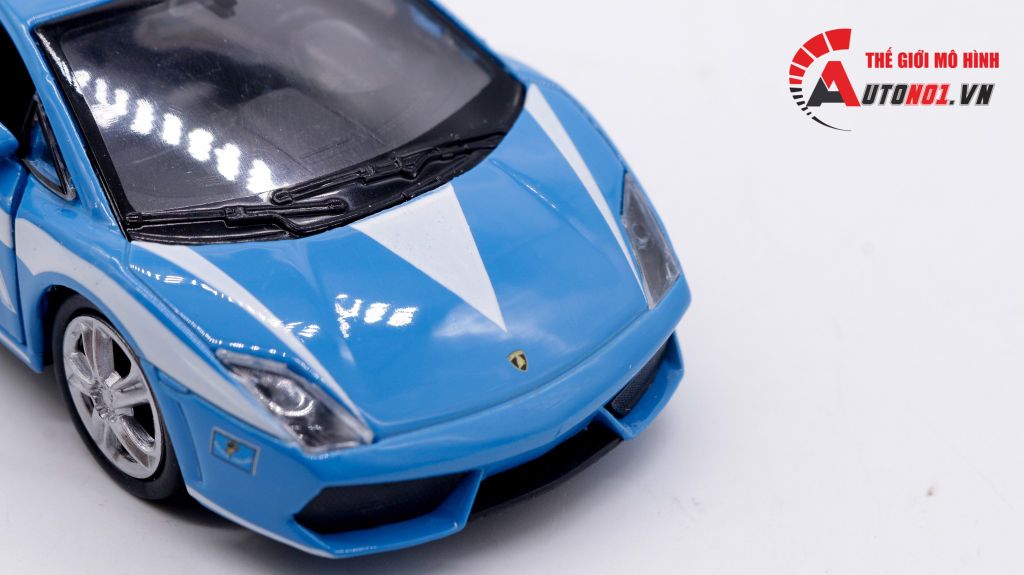 MÔ HÌNH XE LAMBORGHINI GALLARDO LP560-4 POLICE 1:36 WELLY 4811