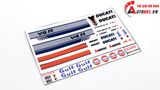  Decal nước độ Ducati Panigale V4S Gulf - Decal fullface Gulf Ducati tỉ lệ 1:12 Autono1 DC600g 