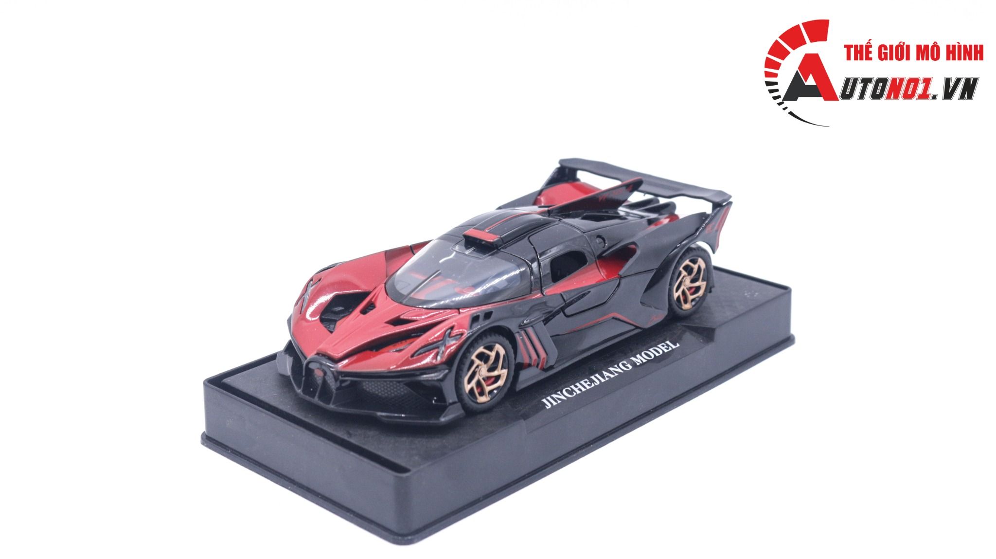  Mô hình xe Bugatti Bolide full open đèn nhạc 1:32 Alloy Model OT125 