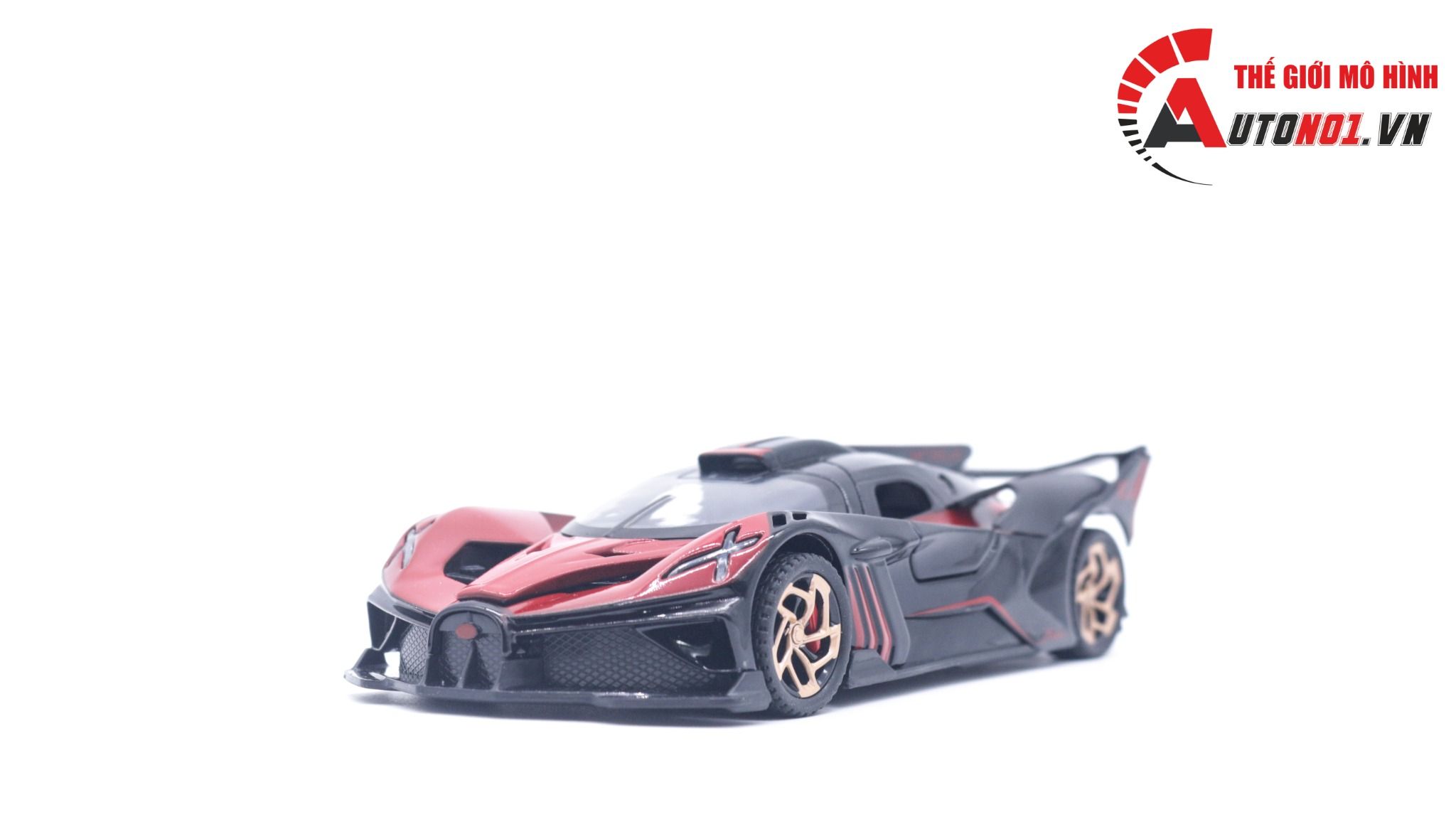  Mô hình xe Bugatti Bolide full open đèn nhạc 1:32 Alloy Model OT125 