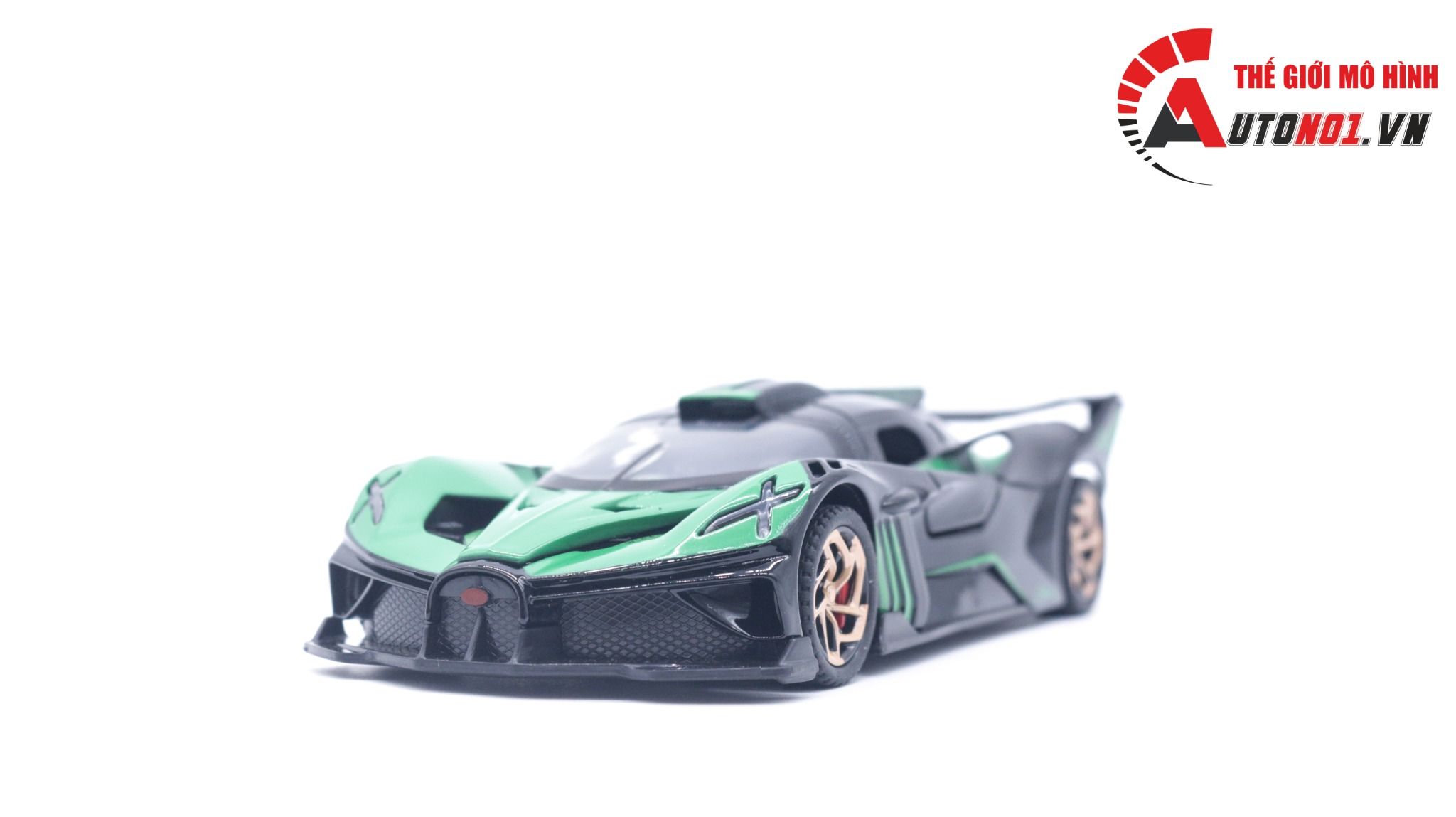  Mô hình xe Bugatti Bolide full open đèn nhạc 1:32 Alloy Model OT125 