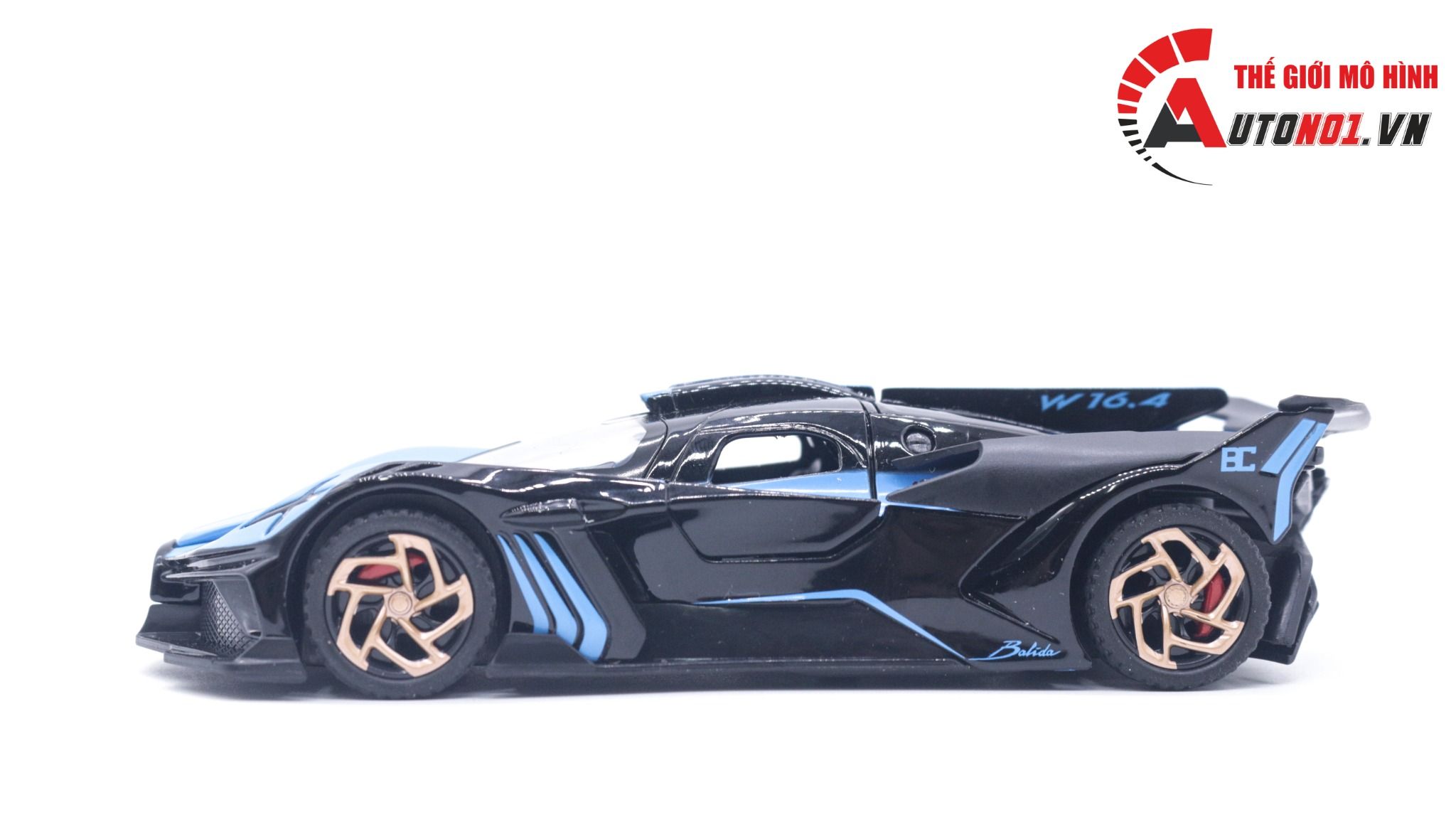  Mô hình xe Bugatti Bolide full open đèn nhạc 1:32 Alloy Model OT125 