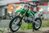  Mô hình xe cào cào Kawasaki KX450 tỉ lệ 1:12 Jiaye Model MT12007 