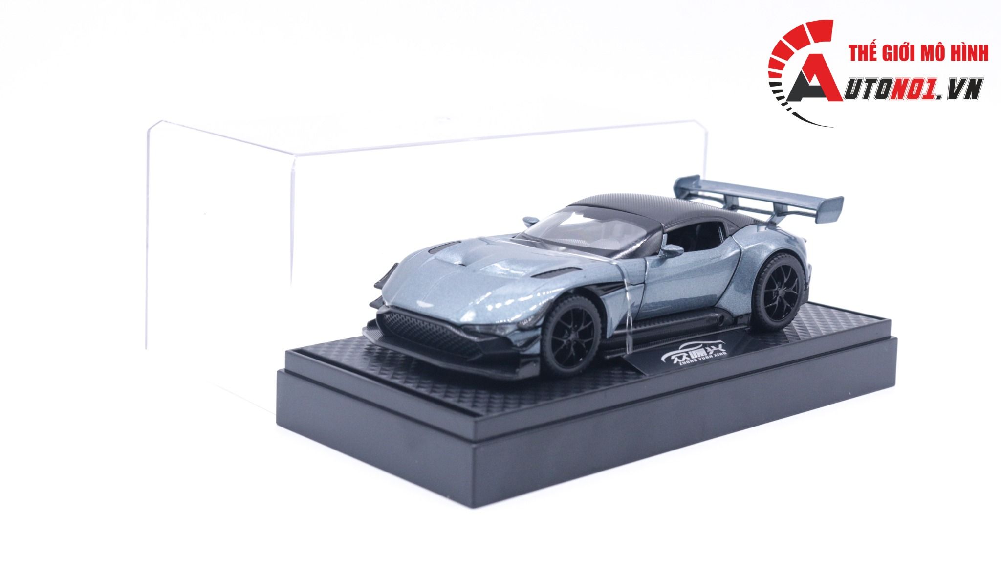  Mô hình xe Aston Martin Vulcan có đế hộp mica 1:32 Alloy Model OT122 