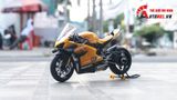  Mô hình xe cao cấp Ducati Superleggera V4 độ nồi khô yellow tỉ lệ 1:12 Tamiya D234C 