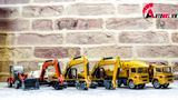  Mô hình bộ 6 xe công trình 1:60 hytruck 7602 