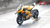  Mô hình xe cao cấp Ducati Superleggera V4 độ nồi khô yellow tỉ lệ 1:12 Tamiya D234C 