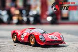 Mô hình xe Ferrari Daytona 330 P4 racing #23 - full kính - mở được 2 cửa tỉ lệ 1:24 Bburago 18-26310 OT24058 
