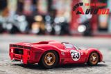  Mô hình xe Ferrari Daytona 330 P4 racing #23 - full kính - mở được 2 cửa tỉ lệ 1:24 Bburago 18-26310 OT24058 