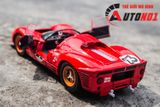  Mô hình xe Ferrari Daytona 330 P4 racing #23 - full kính - mở được 2 cửa tỉ lệ 1:24 Bburago 18-26310 OT24058 