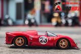  Mô hình xe Ferrari Daytona 330 P4 racing #23 - full kính - mở được 2 cửa tỉ lệ 1:24 Bburago 18-26310 OT24058 