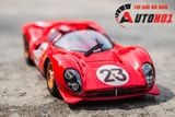  Mô hình xe Ferrari Daytona 330 P4 racing #23 - full kính - mở được 2 cửa tỉ lệ 1:24 Bburago 18-26310 OT24058 