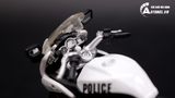  XE MÔ HÌNH MAISTO YAMAHA FJR1300 VERSION POLICE BLACK 1:18 2203 