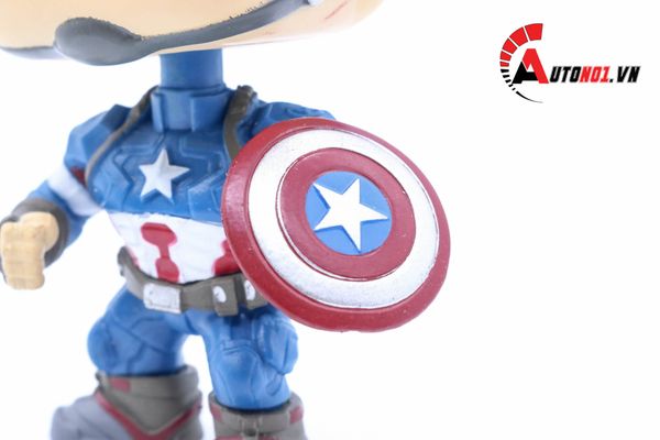 MÔ HÌNH NHÂN VẬT POP CAPTAIN AMERICA 11CM 6069