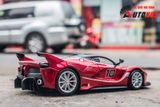  Mô hình xe Ferrari FXX K racing No.10 Rosso red không full kính tỉ lệ 1:24 Bburago 18-26301 OT24057 