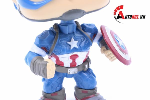 MÔ HÌNH NHÂN VẬT POP CAPTAIN AMERICA 11CM 6069