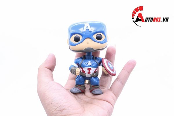 MÔ HÌNH NHÂN VẬT POP CAPTAIN AMERICA 11CM 6069