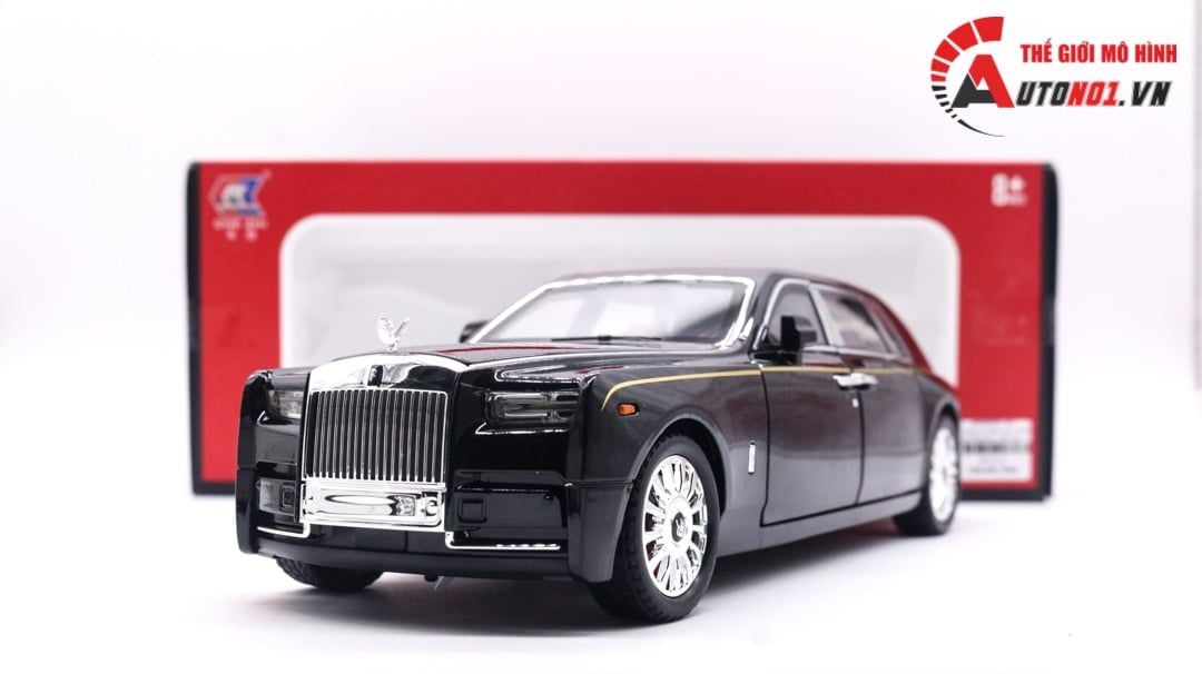  Mô hình xe siêu sang Rolls Royce Phantom trần sao 1:18 Chezhi OT121 