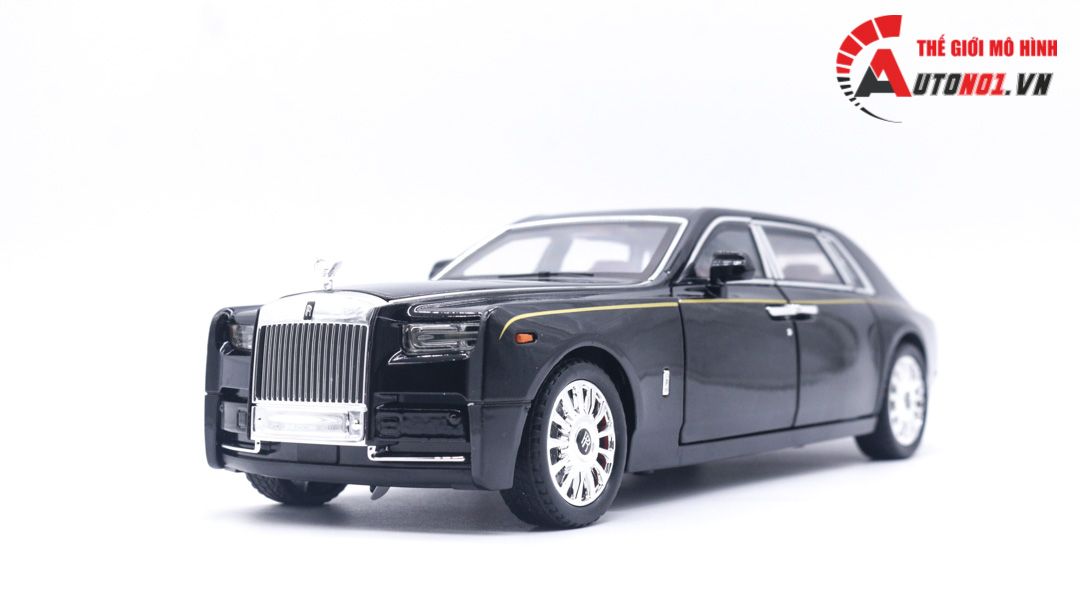  Mô hình xe siêu sang Rolls Royce Phantom trần sao 1:18 Chezhi OT121 