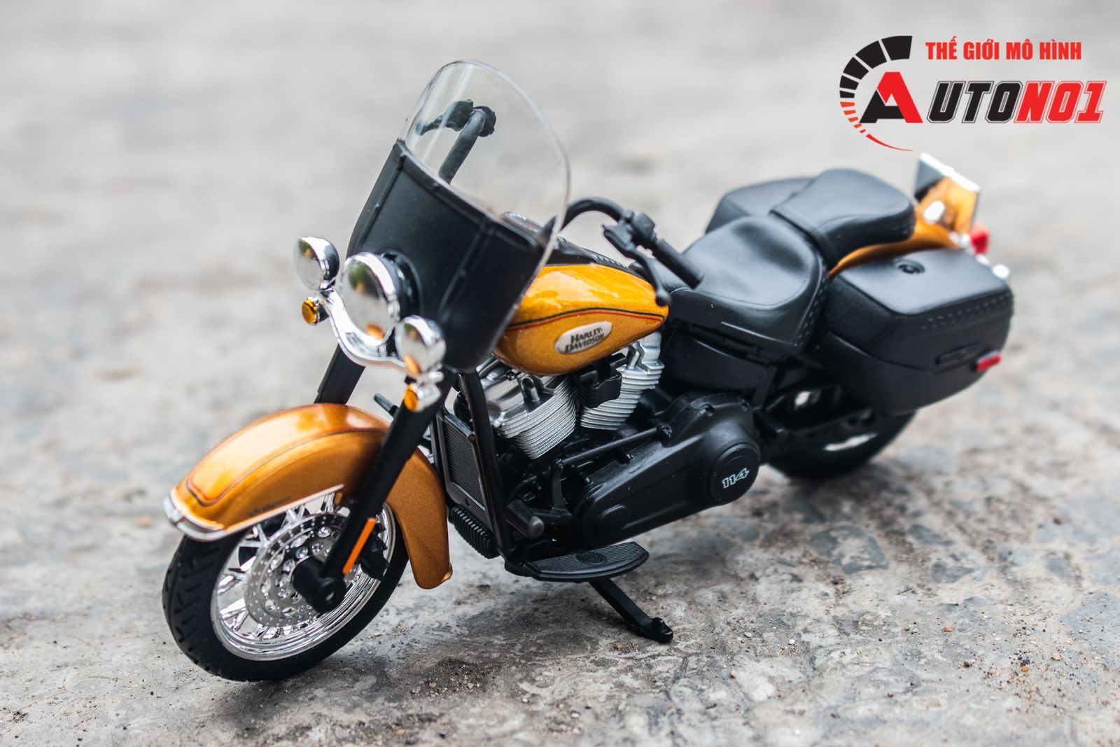  Mô hình xe mô tô Harley Davidson Heritage Classic 2023 1:18 Maisto 39360 MT18004 
