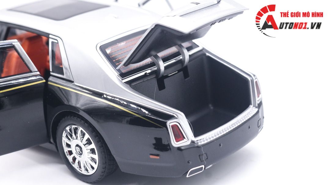  Mô hình xe siêu sang Rolls Royce Phantom trần sao 1:18 Chezhi OT121 