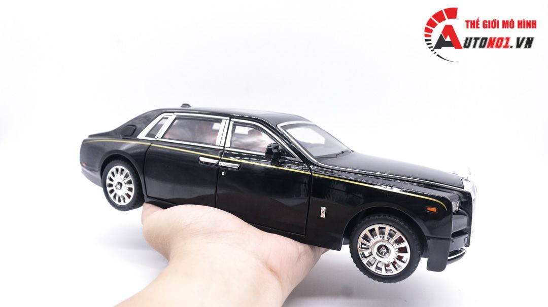  Mô hình xe siêu sang Rolls Royce Phantom trần sao 1:18 Chezhi OT121 
