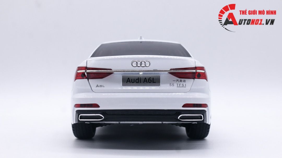  Mô hình xe siêu sang Audi A6L 1:18 Alloy Model OT083 