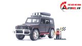  Mô hình xe Mercedes-Benz G-class G63 có hộp camping trên mui, figure, phun khói, đánh lái được full open tỉ lệ 1:24 Alloy Models 8108 