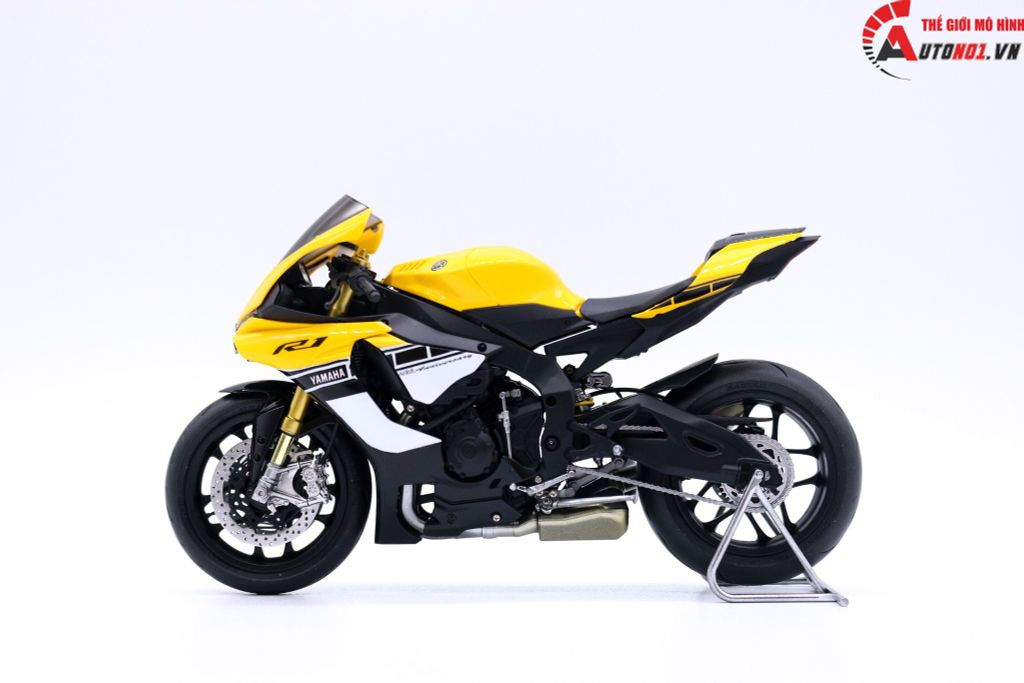 MÔ HÌNH XE YAMAHA YZF R1M ANNIVERSARY 60TH 1:12 TAMIYA D066