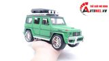  Mô hình xe Mercedes-Benz G-class G63 có hộp camping trên mui, figure, phun khói, đánh lái được full open tỉ lệ 1:24 Alloy Models 8108 