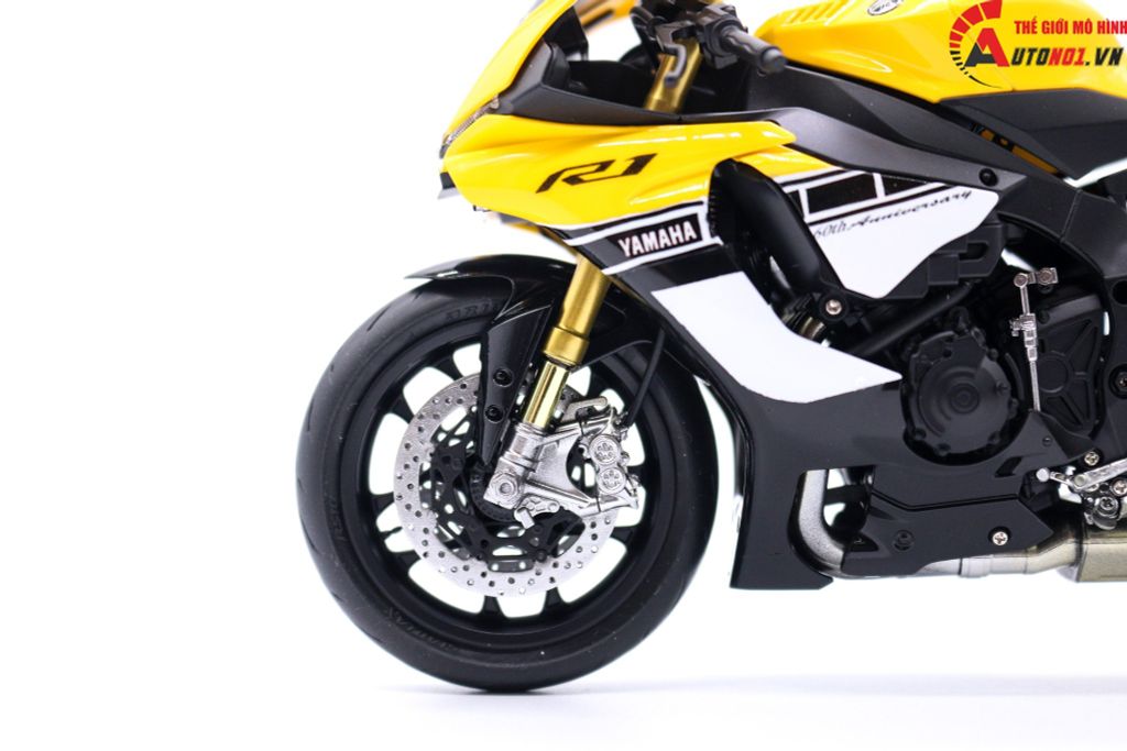 MÔ HÌNH XE YAMAHA YZF R1M ANNIVERSARY 60TH 1:12 TAMIYA D066