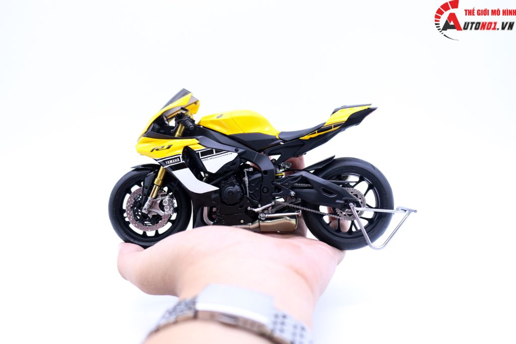 MÔ HÌNH XE YAMAHA YZF R1M ANNIVERSARY 60TH 1:12 TAMIYA D066