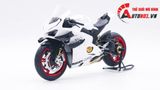  Mô hình xe cao cấp Ducati Superleggera V4 độ nồi khô white tỉ lệ 1:12 Tamiya D234D 